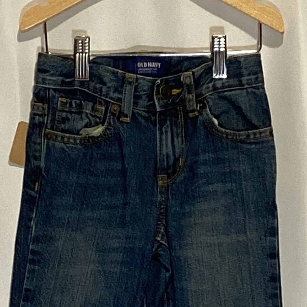 1747. Old Navy Boys Skinny Jeans Medium Wash Size 7 EUC $15.00